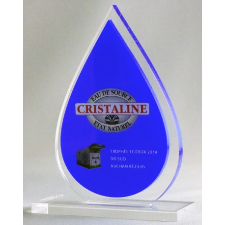 Goutte eau plexi