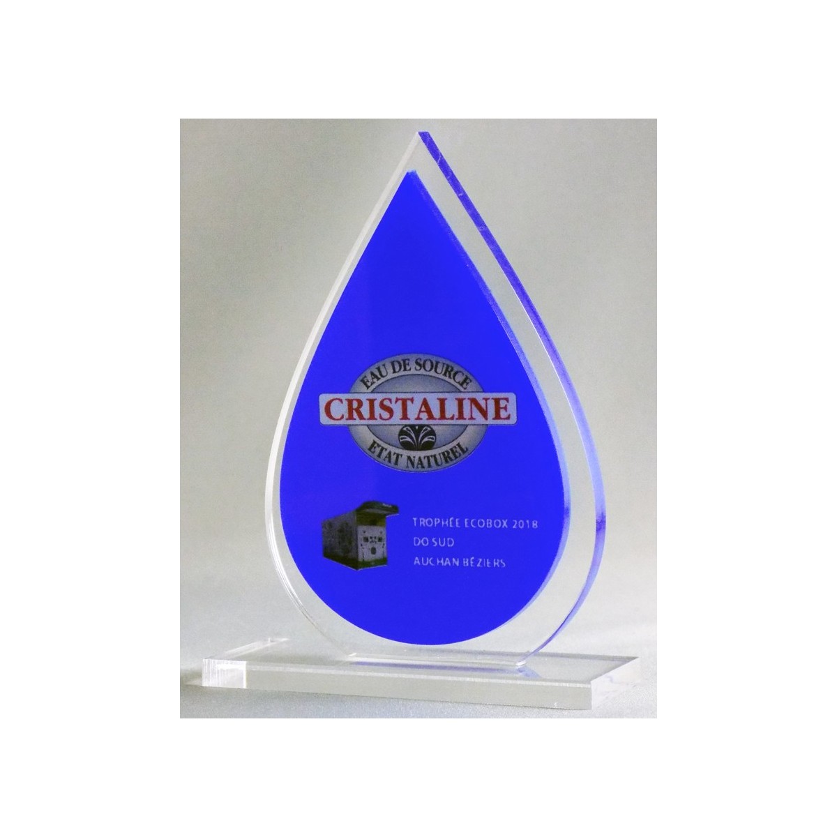 Goutte eau plexi