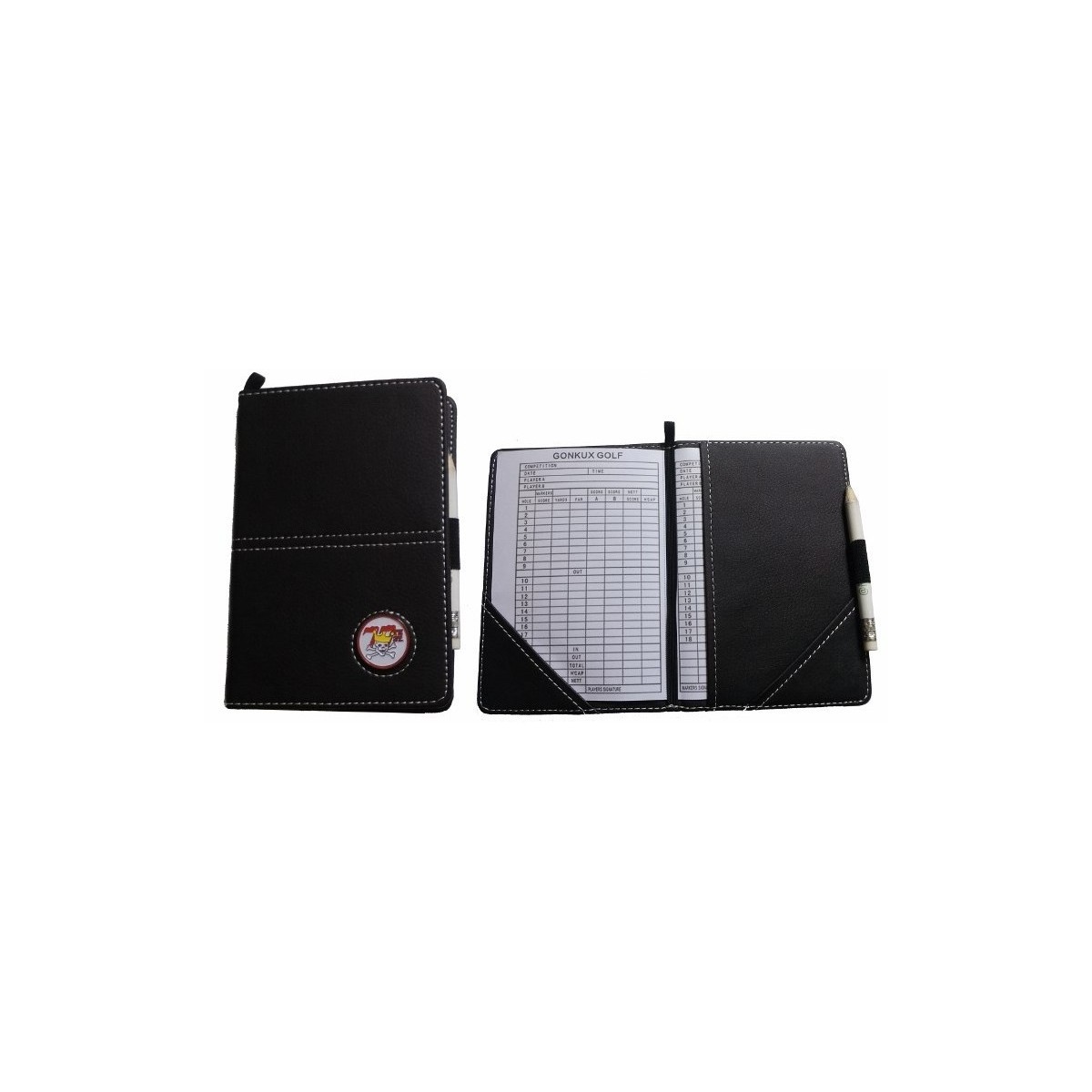 PORTE-CARTE AVEC MARQUE-BALLE ET CRAYON - PCMB