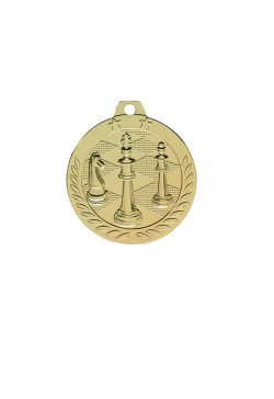 Médaille Ø 40 mm Échecs  - DX07