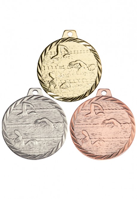 Médaille Ø 50 mm Natation  - NZ21