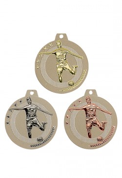 Médaille Ø 50 mm Football  - NQ07