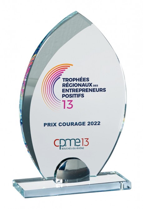 Trophée Verre Personnalisé 153-61-SU