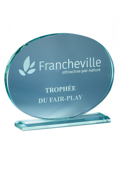 Trophée Verre Personnalisé 166-41-CLI