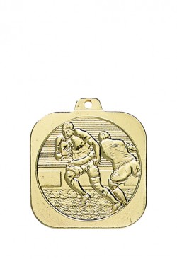 Médaille 35 x 35 mm Rugby  - DK14