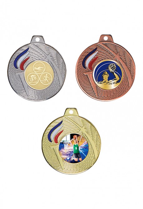 Médaille Personnalisée Ø 50 mm - Q-048