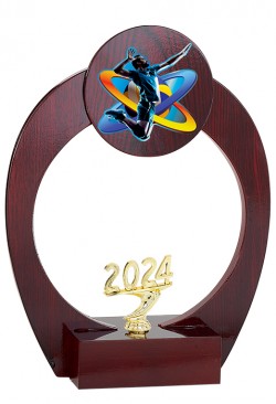 Trophée Personnalisé Applique 125-31-BJ