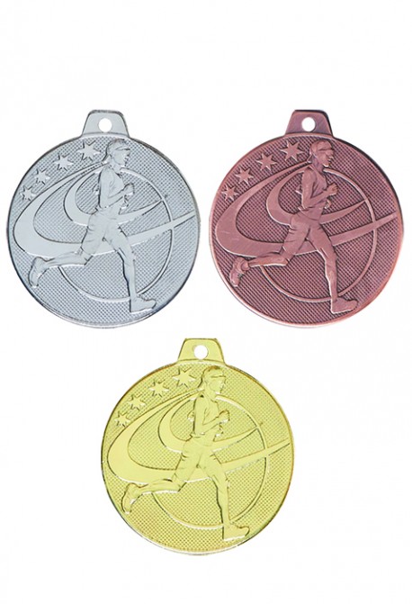 Médaille Ø 70 mm Course à Pied  - Q-062