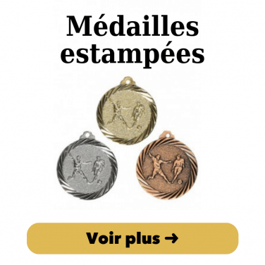 Médailles estampées