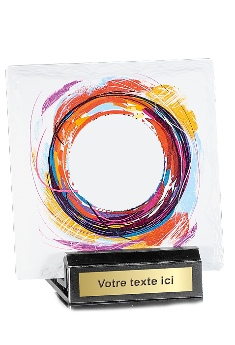 Trophée Céramique Personnalisé Médaillon 45108-C