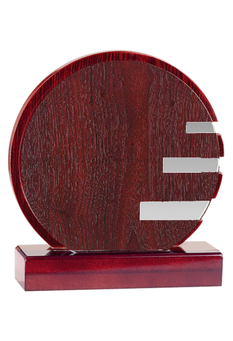 Trophée Verre/Bois Personnalisé 163-11-CLI