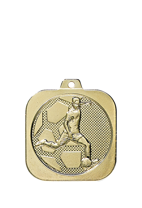 Médaille 35 x 35 mm Football  - DK08