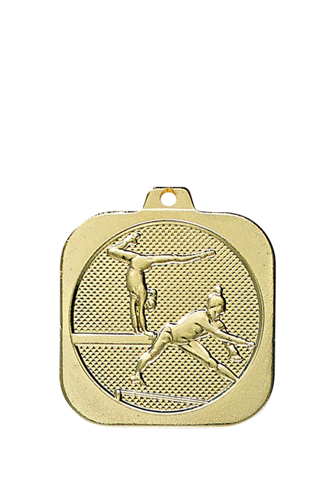 Médaille 35 x 35 mm Gymnastique  - DK09